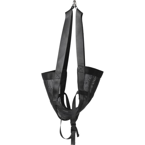 INOOMP Weigh Hammock für Tiere aus Robustem Netzstoff Ergonomisch Geformt Wiederverwendbar und Einfach zu Reinigen zum Exakten Wiegen von Kälbern Ziegen und Kleinen Haustieren von INOOMP