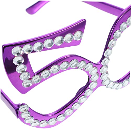 INOOMP Zahlen Brille Geburtstagsparty Brille mit Funkelnden Strasssteinen Leichte Partybrille als Fotorequisite und Komfortabel für Jubiläumsfeier Tanz und Festliche Anlässe INOOMP Zahlen Brille Geburtstagsparty Brille mit Funkelnden Strasssteinen Leichte Partybrille als Fotorequisite und Komfortabel für Jubiläumsfeier Tanz und Festliche Anlässe von INOOMP