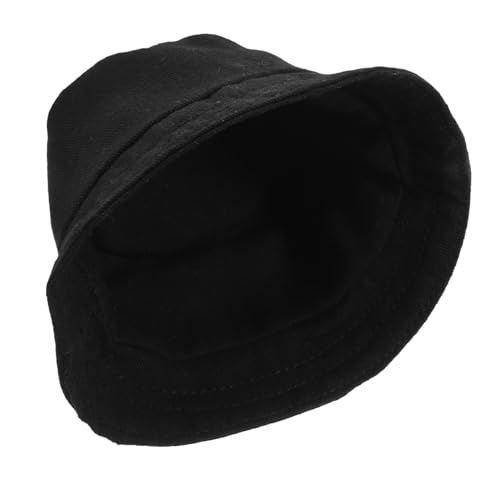 INOOMP entzückende hüte Kleid Mini Kappe gestrickt Rosa Puppenaccessoire Puppenhut Dekorative Puppenhüte Kleine Puppenhüte Hut für Puppen Puppenhüte selber Machen Mall-Hut Polyester Black von INOOMP