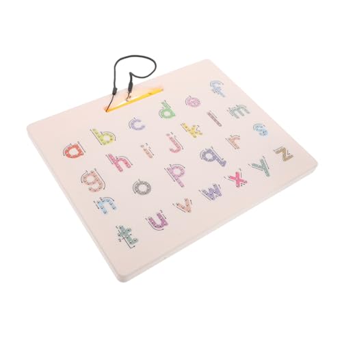 INOOMP magnetische Schreibtafel magnetisches Zeichenbrett magnetisches Zeichentablett Lernspielzeug für Vorschulkinder Magnete Alphabetplatine Handschriften lernen Plastik INOOMP magnetische Schreibtafel magnetisches Zeichenbrett magnetisches Zeichentablett Lernspielzeug für Vorschulkinder Magnete Alphabetplatine Handschriften lernen Plastik von INOOMP
