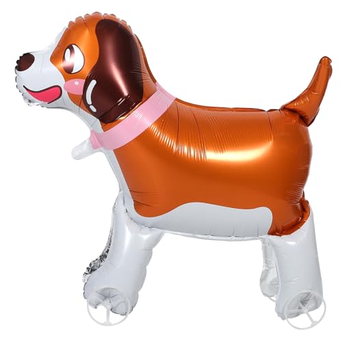 Laufballon mit Rädern Tierthema-Geburtstag Luftballons für gehende Hunde Selbststehender Welpenballon Ballons für Welpen Haustier-Ballon-Dekoration Walker-Ballon Aluminiumfolie Laufballon mit Rädern Tierthema-Geburtstag Luftballons für gehende Hunde Selbststehender Welpenballon Ballons für Welpen Haustier-Ballon-Dekoration Walker-Ballon Aluminiumfolie von INOOMP
