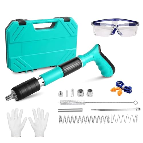 INREPRO Manuelle Mini Nagelpistole 5 Gänge Einstellbare Tragbare Nagelpistole aus Stahl Wand Nagelpistolen Betonnagelpistole für Deckenwandanker Drahtschlitzgerät INREPRO Manuelle Mini Nagelpistole 5 Gänge Einstellbare Tragbare Nagelpistole aus Stahl Wand Nagelpistolen Betonnagelpistole für Deckenwandanker Drahtschlitzgerät von INREPRO