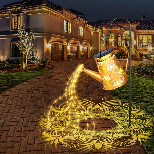 Solar Gießkanne Lichterkette Aussen für Gartendeko, LED Solarlampen für Außen Solarlichterkette Außen Wetterfest mit Schäferhaken, Solar Lichter Garten Solarleuchten für Balkon Terrasse Gartenweg Deko Solar Gießkanne Lichterkette Aussen für Gartendeko, LED Solarlampen für Außen Solarlichterkette Außen Wetterfest mit Schäferhaken, Solar Lichter Garten Solarleuchten für Balkon Terrasse Gartenweg Deko von INSCN