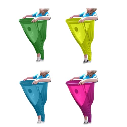 INSDHCCHD Granny Pants-Gartenspiel, mit 2 Hüpfbällen und 2 Markierungskegeln, Granny Pants-Outdoor-Spiel, Outdoor-Spiele for Familientreffen-Partys for Erwachsene, Gruppen-Gartenspiel.(All+8 Ball) von INSDHCCHD