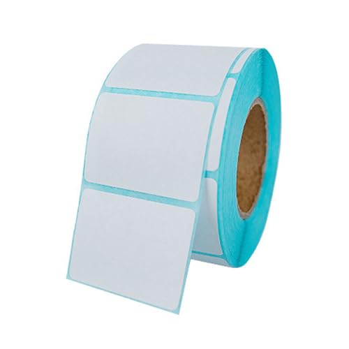 800pcs Wärme Etikett Wasseröl Äelfeste Adhäsive Weiße Aufkleber Lebensmittel Kratzadressenbezeichnungen Rollen Wärme Papierwasseröl von INSEOWI