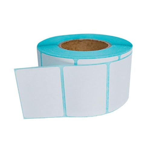 800pcs Wärme Etikett Wasseröl Äelfeste Adhäsive Weiße Aufkleber Lebensmittel Kratzadressenbezeichnungen Rollen Wärme Papierwasseröl von INSEOWI