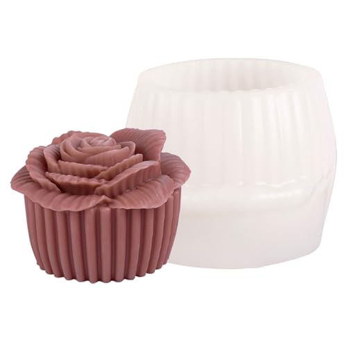 Blumenformen, Rosenguss, Silikon-Gipsformen, Epoxidharzformen für Heimdekoration, Blume, Rose, Silikon, Epoxidharz für Heimdekoration von INSEOWI