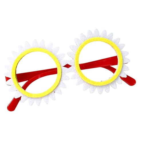 INSEOWI Tropicals Themenparty, Brillen, Rahmen, Strand, Event, Versammlung, Kostüm-Zubehör für Geburtstagspartys, Zubehör von INSEOWI