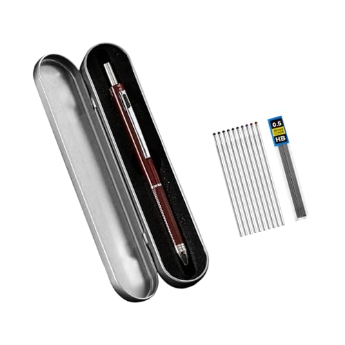 Metall Kugelschreiber 4 in 1 Sensoren Stift Leicht zu schreiben 3 Farben Druckstifte für glattes Schreiben von INSEOWI