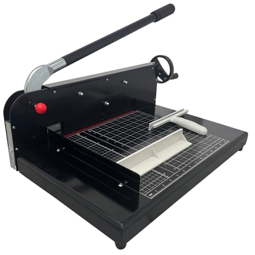INTBUYING Manueller robuster Papierschneider, Papierschneidemaschine, 500 A4-Blätter, Kapazität Stapel-Papierschneider, max. 31 cm, mit Sicherheitsschutz für Zuhause und Büro INTBUYING Manueller robuster Papierschneider, Papierschneidemaschine, 500 A4-Blätter, Kapazität Stapel-Papierschneider, max. 31 cm, mit Sicherheitsschutz für Zuhause und Büro von INTBUYING
