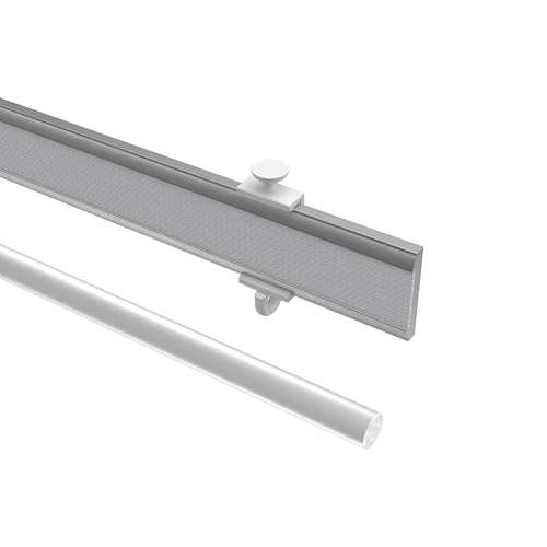 Interdeco Paneelwagen Silbergrau 100 cm aus Aluminium mit Klettband kürzbar für Gardinenschienen, Typ 1620701 Interdeco Paneelwagen Silbergrau 100 cm aus Aluminium mit Klettband kürzbar für Gardinenschienen, Typ 1620701 von INTERDECO