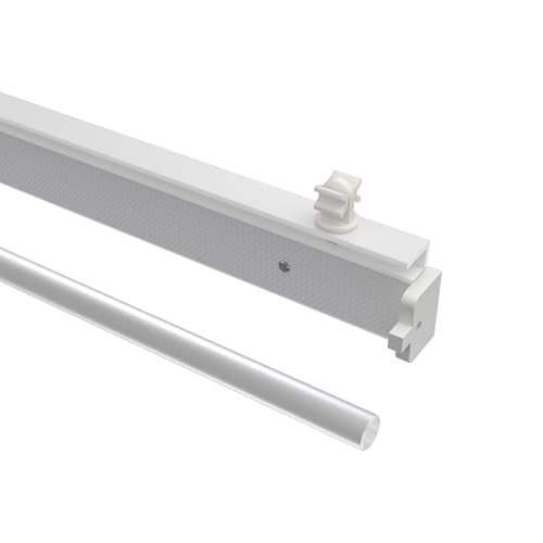 INTERDECO Paneelwagen Weiß aus Kunststoff mit Klettband für Gardinenschienen, Universal, 60 cm INTERDECO Paneelwagen Weiß aus Kunststoff mit Klettband für Gardinenschienen, Universal, 60 cm von INTERDECO