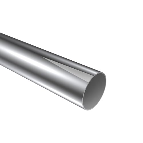 Interdeco Rohr Chrom-farbig in 28 mm Ø, aus Metall für Gardinenstangen, 220 cm Interdeco Rohr Chrom-farbig in 28 mm Ø, aus Metall für Gardinenstangen, 220 cm von INTERDECO