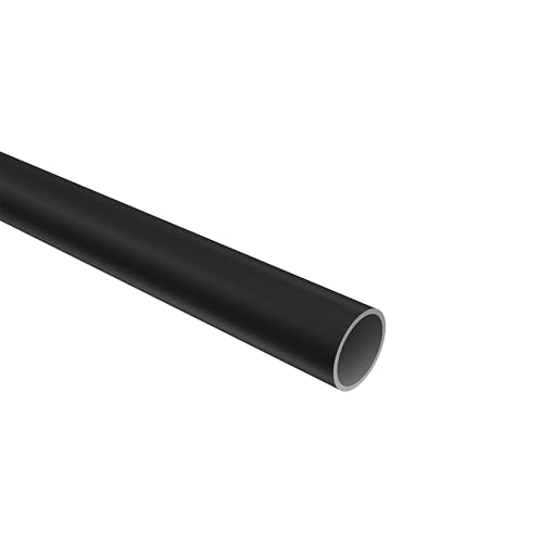 Interdeco Rohr Schwarz in 16 mm Ø aus Metall für Gardinenstangen, 120 cm Interdeco Rohr Schwarz in 16 mm Ø aus Metall für Gardinenstangen, 120 cm von INTERDECO