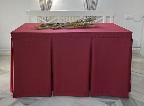 Kleidung oder Camilla Rock für Frühjahr/Sommer, 120 x 70 x 72 cm, maßgeschneidert (Granat KIRON) von INUSUAL