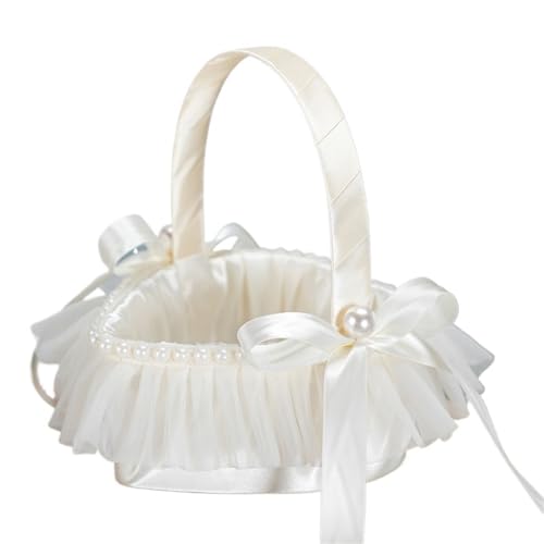 1 STÜCK Blumenmädchenkörbe for Hochzeiten Liebesform Hochzeitskorb Blütenblatt Konfetti Süßigkeiten Partyzubehör Obstkorb Heimdekoration von IOEUIWP