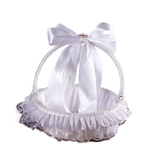Bogen Braut Hochzeit Romantische Wunderschöne Blume Kind Streuen Blumenkorb Hochzeit Liefert von IOEUIWP