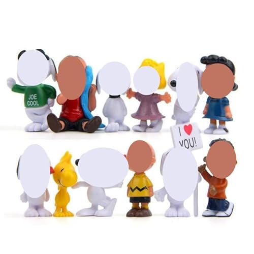 Mini Figuren Set, 12 Stück Torten Figuren Dekoration, Geburtstags Party Figure Set Kuchen Dekoration, Charakter für Kinder Party Dekoration, Sammlung Spielzeug Geschenke(5-6cm hoch) von IOSCDH