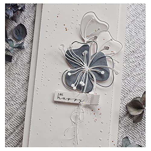 IOSPKKIO® Lotusblatt-Stanzformen, Feiertags-DIY-Dekoration, Stanzschablonen, Metallform-Stanzformen, Scrapbooking, Stanzformen für die Kartenherstellung, DIY Schnittschablonen von IOSPKKIO