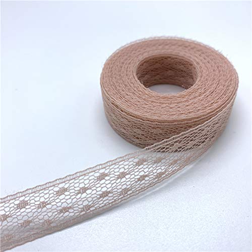 Spitzenbesatz, 5yards/Lot 15mm Spitzenband Bestickter Spitzenstoff for Rockzubehör Handarbeit Nähen Handwerk(9) von IPAGSEFWE