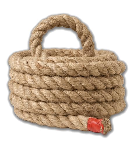 IPEA Jute-Seil 18 mm für Dekorationen und Bastelarbeiten – Made in Italy – 10 Meter – strapazierfähige Jute-Kordel für Handwerk, Einrichtung, Katze, Garten – Hanf IPEA Jute-Seil 18 mm für Dekorationen und Bastelarbeiten – Made in Italy – 10 Meter – strapazierfähige Jute-Kordel für Handwerk, Einrichtung, Katze, Garten – Hanf von IPEA
