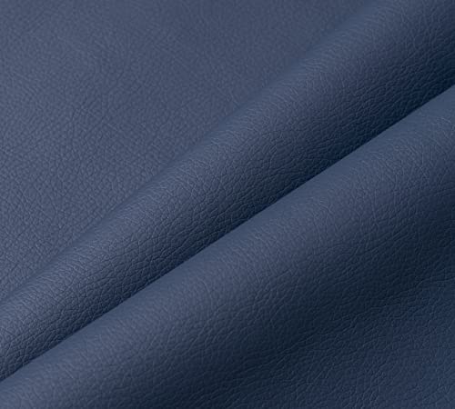 IPEA Kunstleder Dunkelblau für Dekor und Beschichtung 140 x 50 cm - Made in Italy - Kunstleder für Sofas, Stühle, Kleidung, Accessoires - Polsterstoff Bezugsstoff Lederoptik - Halben Meter IPEA Kunstleder Dunkelblau für Dekor und Beschichtung 140 x 50 cm - Made in Italy - Kunstleder für Sofas, Stühle, Kleidung, Accessoires - Polsterstoff Bezugsstoff Lederoptik - Halben Meter von IPEA