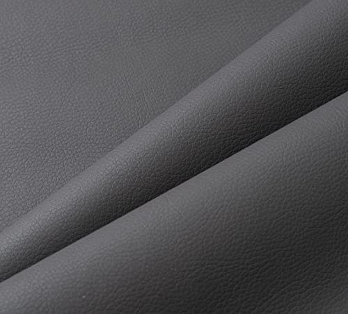 IPEA Kunstleder Dunkelgrau für Dekor und Beschichtung 140 x 50 cm - Made in Italy - Kunstleder für Sofas, Stühle, Kleidung, Accessoires - Polsterstoff Bezugsstoff Lederoptik - Halben Meter IPEA Kunstleder Dunkelgrau für Dekor und Beschichtung 140 x 50 cm - Made in Italy - Kunstleder für Sofas, Stühle, Kleidung, Accessoires - Polsterstoff Bezugsstoff Lederoptik - Halben Meter von IPEA