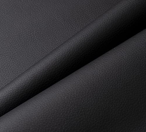 IPEA Kunstleder Schwarz für Dekor und Beschichtung 140 x 50 cm - Made in Italy - Kunstleder für Sofas, Stühle, Kleidung, Accessoires - Polsterstoff Bezugsstoff Lederoptik - Halben Meter IPEA Kunstleder Schwarz für Dekor und Beschichtung 140 x 50 cm - Made in Italy - Kunstleder für Sofas, Stühle, Kleidung, Accessoires - Polsterstoff Bezugsstoff Lederoptik - Halben Meter von IPEA