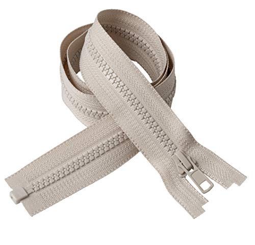 IPEA Reißverschluss Länge 50 cm – Farbe Beige – 2 Stück – Kette Größe #5 – teilbare Reißverschlüsse für Einrichtung, Nähen – Reißverschluss – Breite 30 mm IPEA Reißverschluss Länge 50 cm – Farbe Beige – 2 Stück – Kette Größe #5 – teilbare Reißverschlüsse für Einrichtung, Nähen – Reißverschluss – Breite 30 mm von IPEA