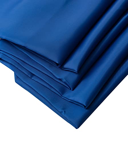 IPEA Futterstoff Stoff Königsblau - 200 cm x 150 cm - Made in Italy - Meterware zum Nähen, Kleidung, Futter, Jacken, Hosen, Röcke, Möbel, Kissen - Polyester Stoff zum Futter von IPEA