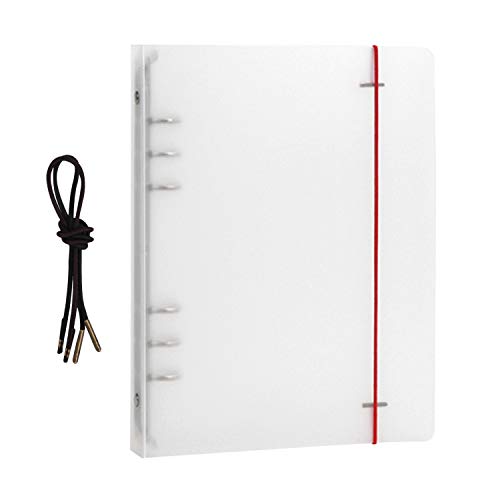 A4/A5/B5 Multifunktions Ordner Ringbuch Löcher transparent nachfüllbar Kunststoff Notizbuch Hülle Ringordner Notebook-Schutz Lose-Blatt-Ordner Gummibandverschluss Home Office und Schulbedarf A4/A5/B5 Multifunktions Ordner Ringbuch Löcher transparent nachfüllbar Kunststoff Notizbuch Hülle Ringordner Notebook-Schutz Lose-Blatt-Ordner Gummibandverschluss Home Office und Schulbedarf von IPENNY