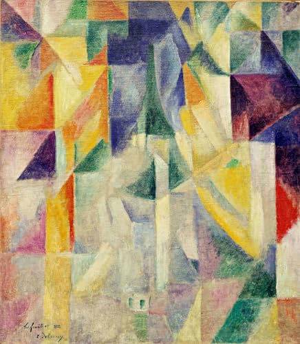 IPLUPJDY Berühmte Gemälde Gemälde Kunst Bilder Kunstdruck Leinwand Windows Painting Encaustic auf Leinwand von Robert Delaunay Abstrakte Leinwandbilder für Wohnzimmer-Dekor 60x90cm IPLUPJDY Berühmte Gemälde Gemälde Kunst Bilder Kunstdruck Leinwand Windows Painting Encaustic auf Leinwand von Robert Delaunay Abstrakte Leinwandbilder für Wohnzimmer-Dekor 60x90cm von IPLUPJDY