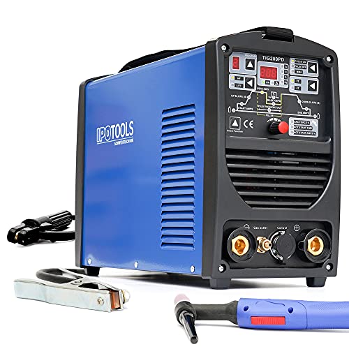 IPOTOOLS 200PD WIG Schweißgerät DC - TIG WIG Schweissgerät 200 Amper Volldigitales Inverter Schweißgerät mit HF-Zündung, Pulsfunktion, MMA, IGBT, 32-bit Mikroprozessor, 7 Jahre Garantie IPOTOOLS 200PD WIG Schweißgerät DC - TIG WIG Schweissgerät 200 Amper Volldigitales Inverter Schweißgerät mit HF-Zündung, Pulsfunktion, MMA, IGBT, 32-bit Mikroprozessor, 7 Jahre Garantie von IPOTOOLS