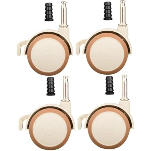 2/4/6/8Pcs Möbel Krippe Swivel Rollen Schrank Klemme Mit Bremse Räder Nylon Möbel Unterstützung Bein(4pcs) von IPVXNNFW