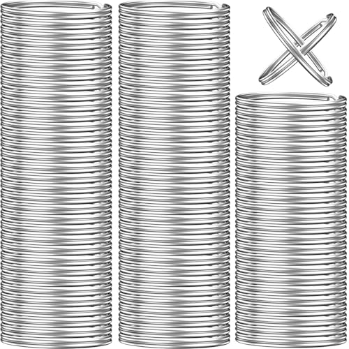 1500 Stück geteilte Schlüsselringe, Schlüsselringe für Schlüsselanhänger und Handwerk, 25 mm 1500 Stück geteilte Schlüsselringe, Schlüsselringe für Schlüsselanhänger und Handwerk, 25 mm von IPXEAD
