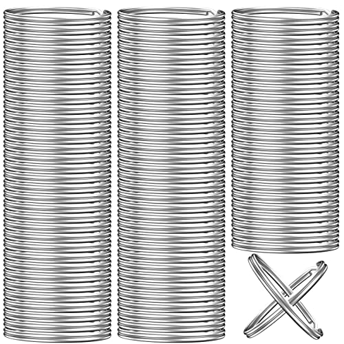 IPXEAD 200 Stück 25mm Silberne Schlüsselringe für Schlüsselanhänger Ring IPXEAD 200 Stück 25mm Silberne Schlüsselringe für Schlüsselanhänger Ring von IPXEAD