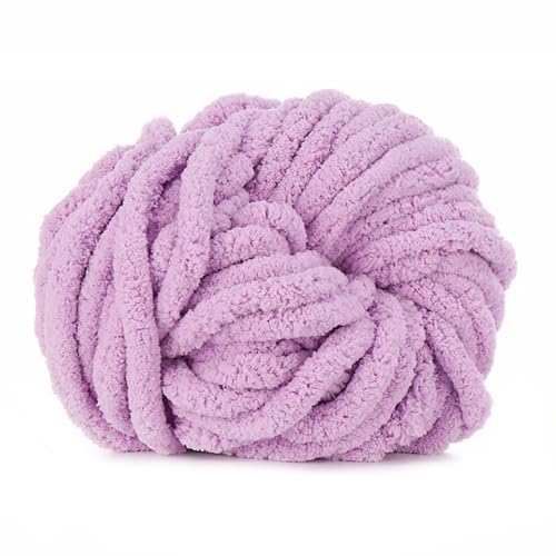 Chenille-Garn, Dickes, Flauschiges Garn, for Häkelprojekte, Herstellung Von Plüschbällen, Handgefertigten Taschen, Pullovern, Schuhen, Hüten, Pullovern, Decken, Schals, 27 M Lang(07) von IRCKONCI