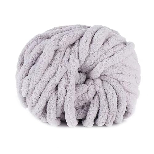 Chenille-Garn, Dickes, Flauschiges Garn, for Häkelprojekte, Herstellung Von Plüschbällen, Handgefertigten Taschen, Pullovern, Schuhen, Hüten, Pullovern, Decken, Schals, 27 M Lang(09) von IRCKONCI
