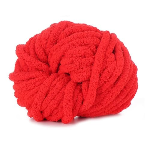 Chenille-Garn, Dickes, Flauschiges Garn, for Häkelprojekte, Herstellung Von Plüschbällen, Handgefertigten Taschen, Pullovern, Schuhen, Hüten, Pullovern, Decken, Schals, 27 M Lang(12) von IRCKONCI