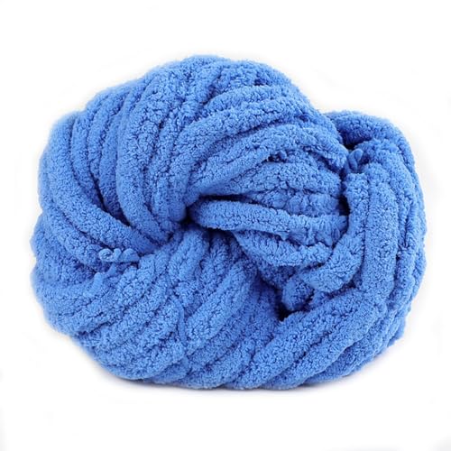 Chenille-Garn, Dickes, Flauschiges Garn, for Häkelprojekte, Herstellung Von Plüschbällen, Handgefertigten Taschen, Pullovern, Schuhen, Hüten, Pullovern, Decken, Schals, 27 M Lang(15) von IRCKONCI