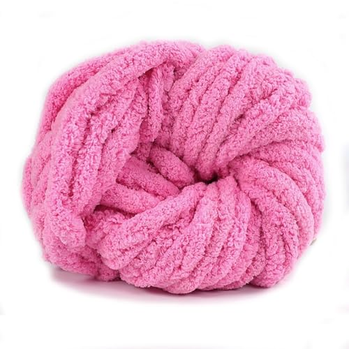 Chenille-Garn, Dickes, Flauschiges Garn, for Häkelprojekte, Herstellung Von Plüschbällen, Handgefertigten Taschen, Pullovern, Schuhen, Hüten, Pullovern, Decken, Schals, 27 M Lang(24) von IRCKONCI
