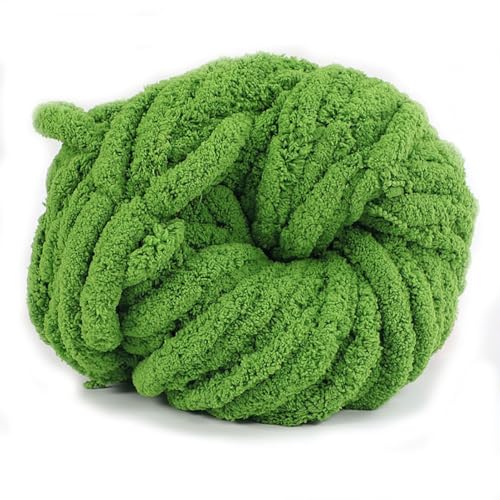 Chenille-Garn, Dickes, Flauschiges Garn, for Häkelprojekte, Herstellung Von Plüschbällen, Handgefertigten Taschen, Pullovern, Schuhen, Hüten, Pullovern, Decken, Schals, 27 M Lang(25) von IRCKONCI