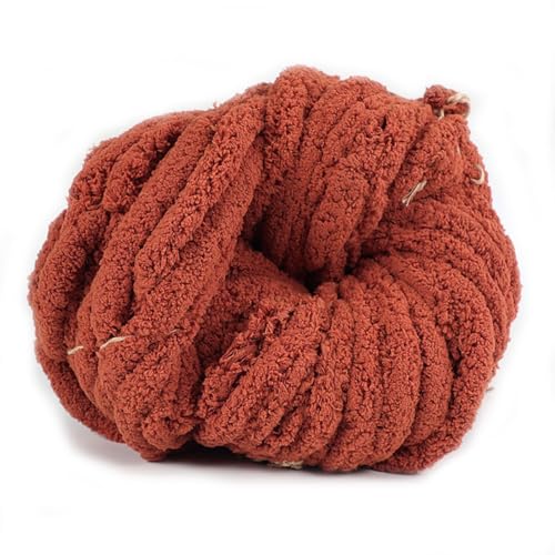 Chenille-Garn, Dickes, Flauschiges Garn, for Häkelprojekte, Herstellung Von Plüschbällen, Handgefertigten Taschen, Pullovern, Schuhen, Hüten, Pullovern, Decken, Schals, 27 M Lang(26) von IRCKONCI