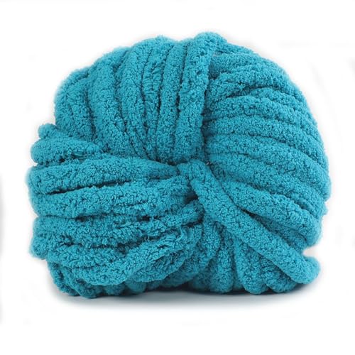 Chenille-Garn, Dickes, Flauschiges Garn, for Häkelprojekte, Herstellung Von Plüschbällen, Handgefertigten Taschen, Pullovern, Schuhen, Hüten, Pullovern, Decken, Schals, 27 M Lang(28) von IRCKONCI