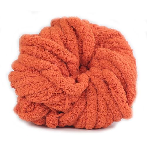 Chenille-Garn, Dickes, Flauschiges Garn, for Häkelprojekte, Herstellung Von Plüschbällen, Handgefertigten Taschen, Pullovern, Schuhen, Hüten, Pullovern, Decken, Schals, 27 M Lang(30) von IRCKONCI