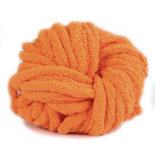 Chenille-Garn, Dickes, Flauschiges Garn, for Häkelprojekte, Herstellung Von Plüschbällen, Handgefertigten Taschen, Pullovern, Schuhen, Hüten, Pullovern, Decken, Schals, 27 M Lang(32) von IRCKONCI
