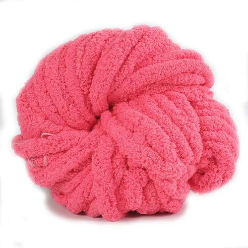 Chenille-Garn, Dickes, Flauschiges Garn, for Häkelprojekte, Herstellung Von Plüschbällen, Handgefertigten Taschen, Pullovern, Schuhen, Hüten, Pullovern, Decken, Schals, 27 M Lang(36) von IRCKONCI