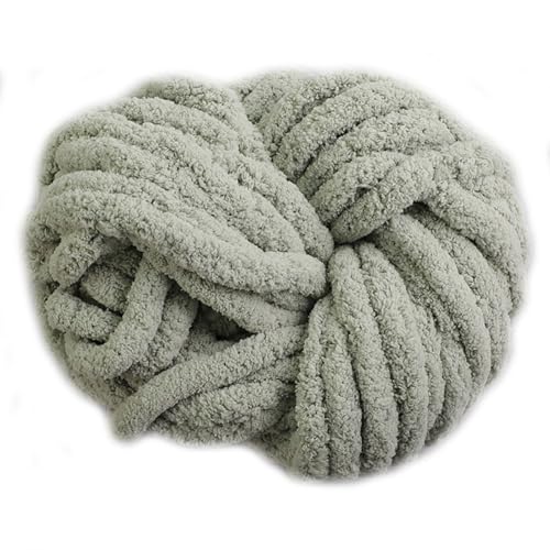 Chenille-Garn, Dickes, Flauschiges Garn, for Häkelprojekte, Herstellung Von Plüschbällen, Handgefertigten Taschen, Pullovern, Schuhen, Hüten, Pullovern, Decken, Schals, 27 M Lang(40) von IRCKONCI