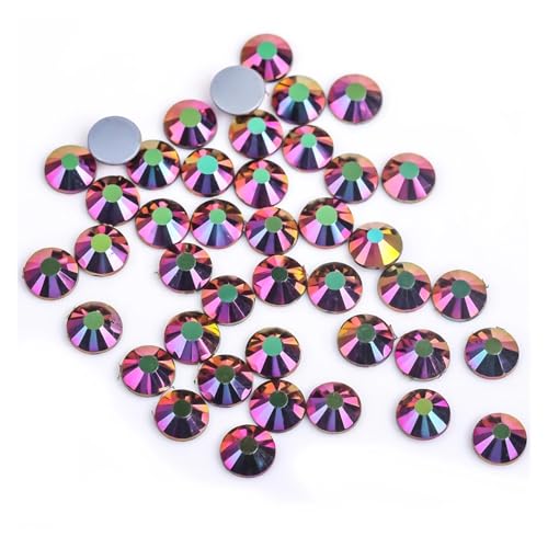 Hotfix Strasssteine Hot Fix Strasssteine ​​Flatback Kristall Hotfix Strass Glitzer Aufbügeln ​​Kleidungsstück(Rose Gold AB,SS16-1440pcs) von IRGVJIFR