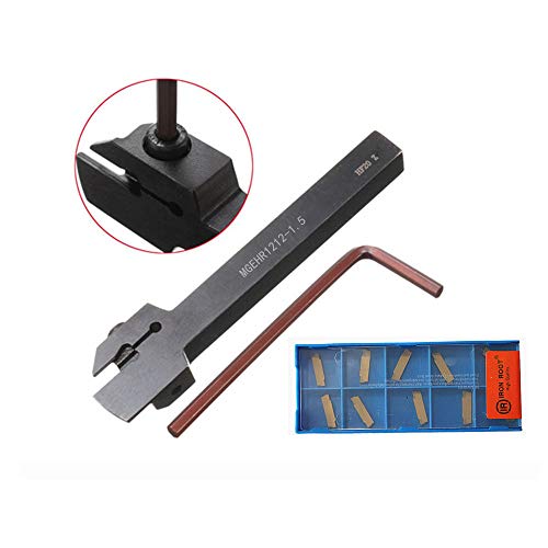 1P MGEHR1212-1.5 Werkzeughalter + 10P MGMN150-G TG4025 Hartmetall-Einsatz CNC Metall Drehmaschine Schneiden Drehen Werkzeug 1P MGEHR1212-1.5 Werkzeughalter + 10P MGMN150-G TG4025 Hartmetall-Einsatz CNC Metall Drehmaschine Schneiden Drehen Werkzeug von IRON ROOT